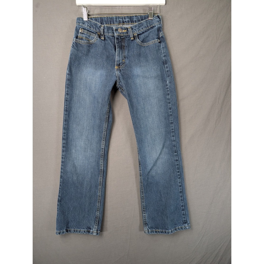 Wrangler Boys Blue Regular Fit Straight Leg Jeans 14‎ Regular